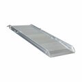 Vestil Alum. Walk Ramp, Overlap Style, 72 x 28" AWR-28-6A